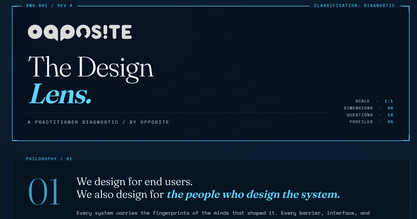 Design Lens Assessment